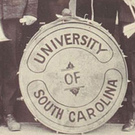 Carolina band drum from the 1920s